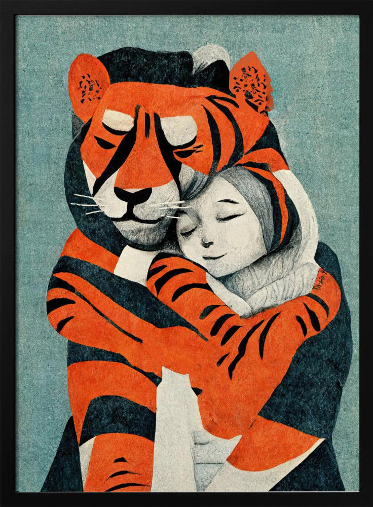 Tiger&#039;s Embrace | Poster