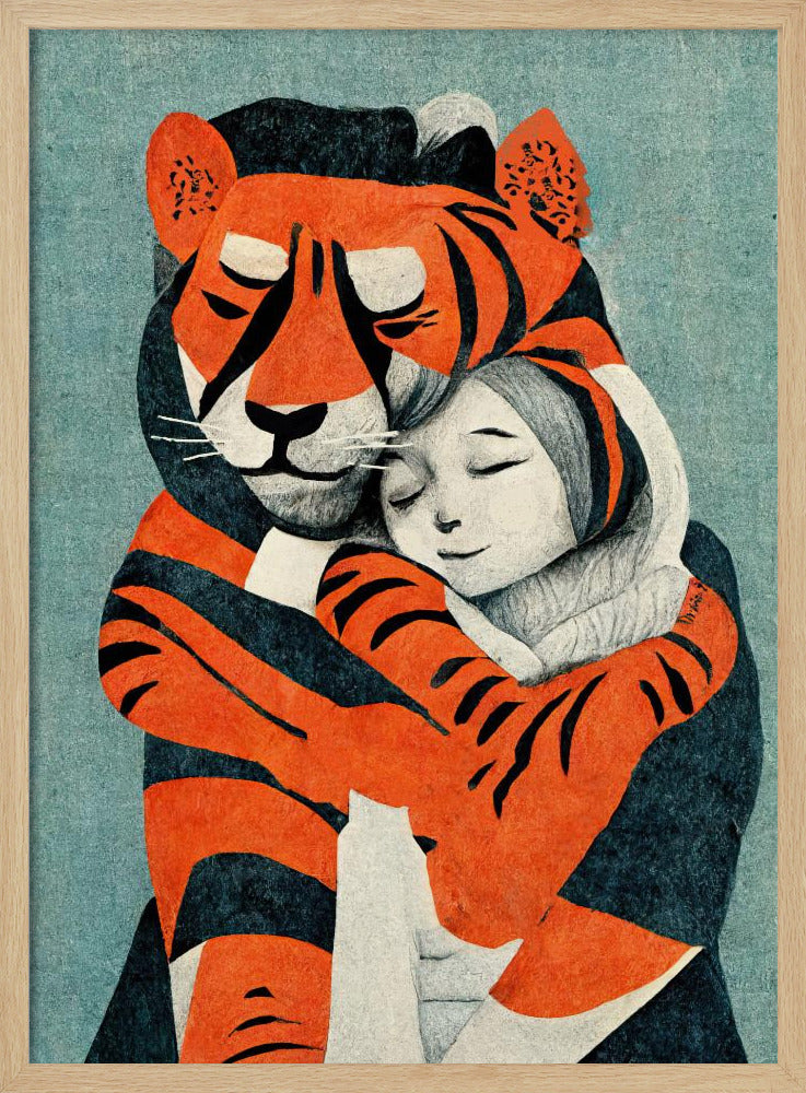 Tiger&#039;s Embrace | Poster