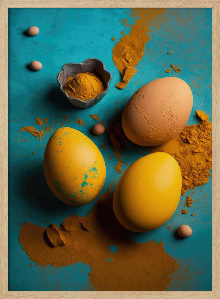 Golden Hue Mirage | Poster