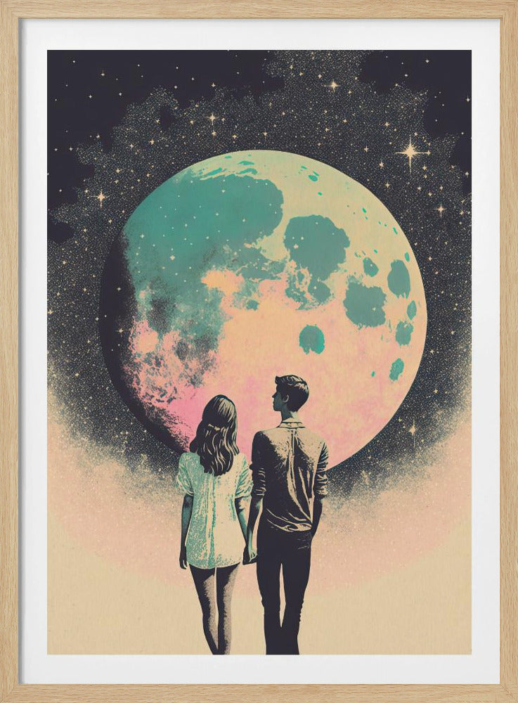 Lunar Lovers&#039; Journey | Poster