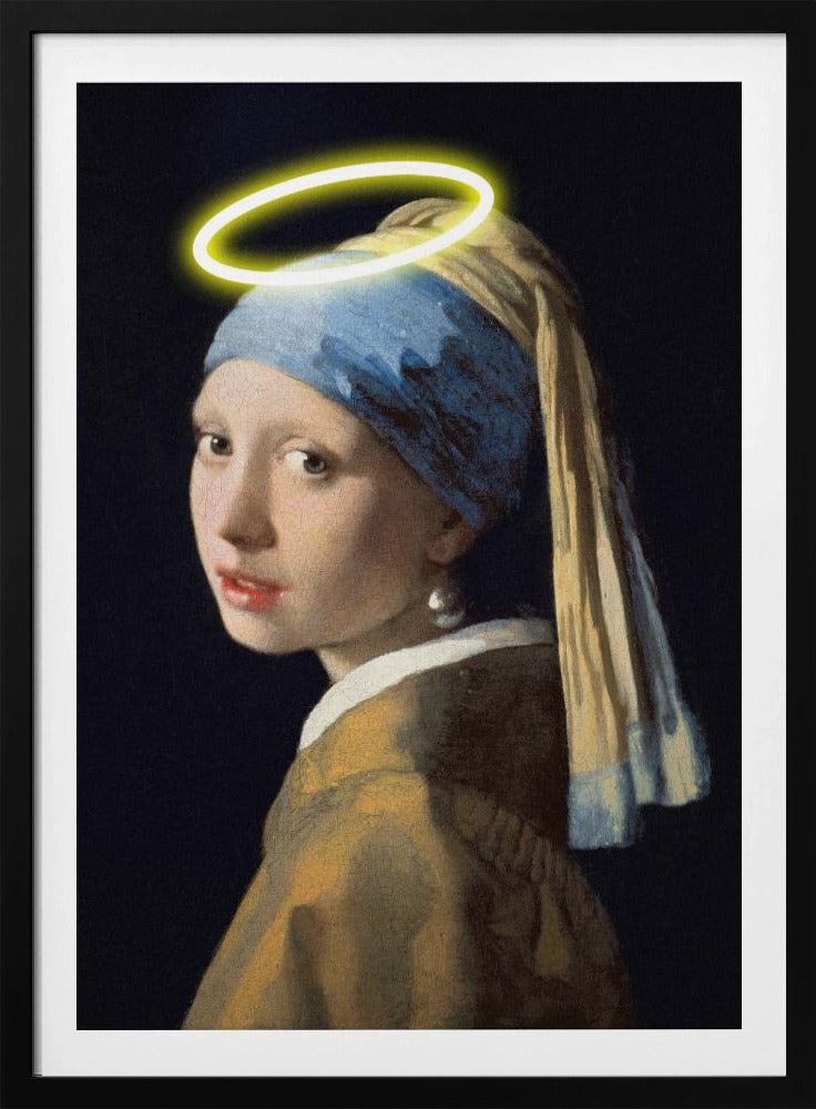 Girl With A Halo | Poster