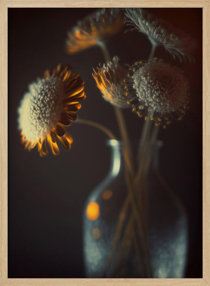 Glowing Petals | Poster