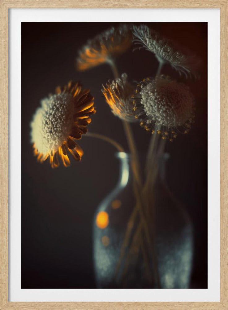 Glowing Petals | Poster