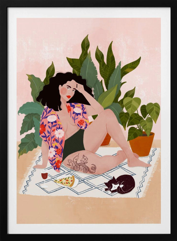 Sunday pizza | Poster