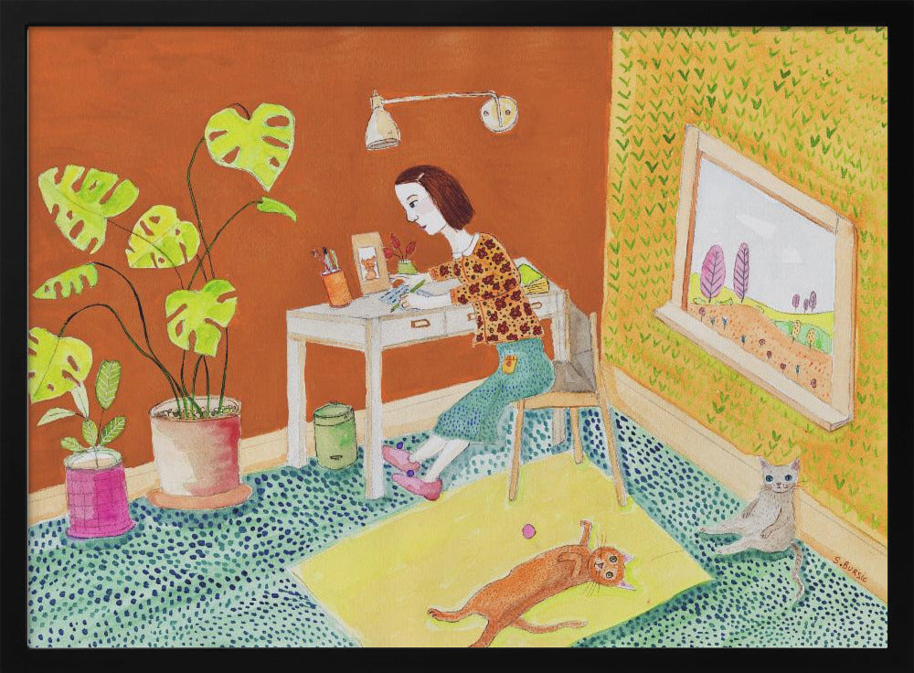 Life with Cats | Poster