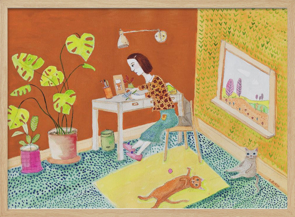 Life with Cats | Poster