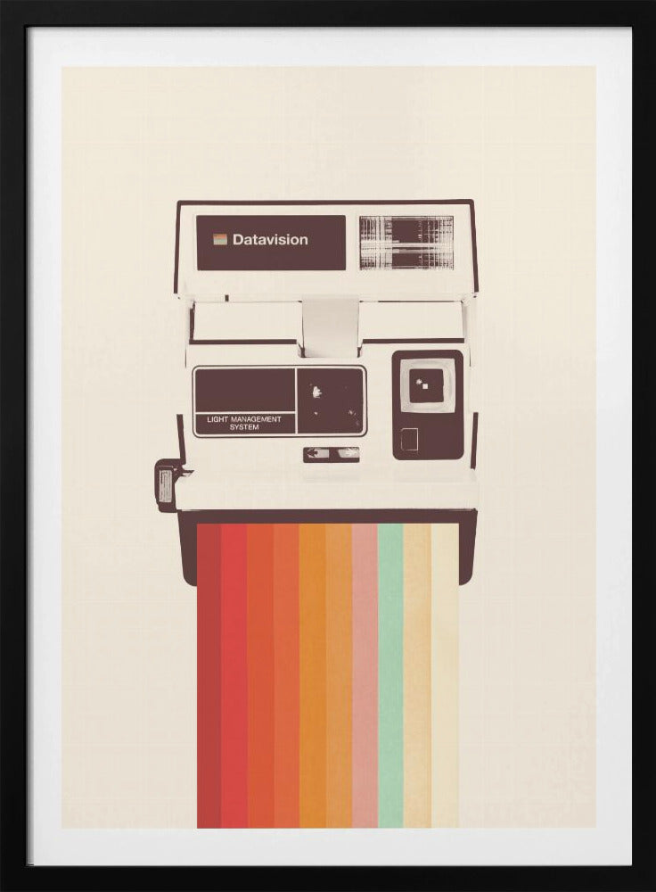 Instant Camera Rainbow | Poster