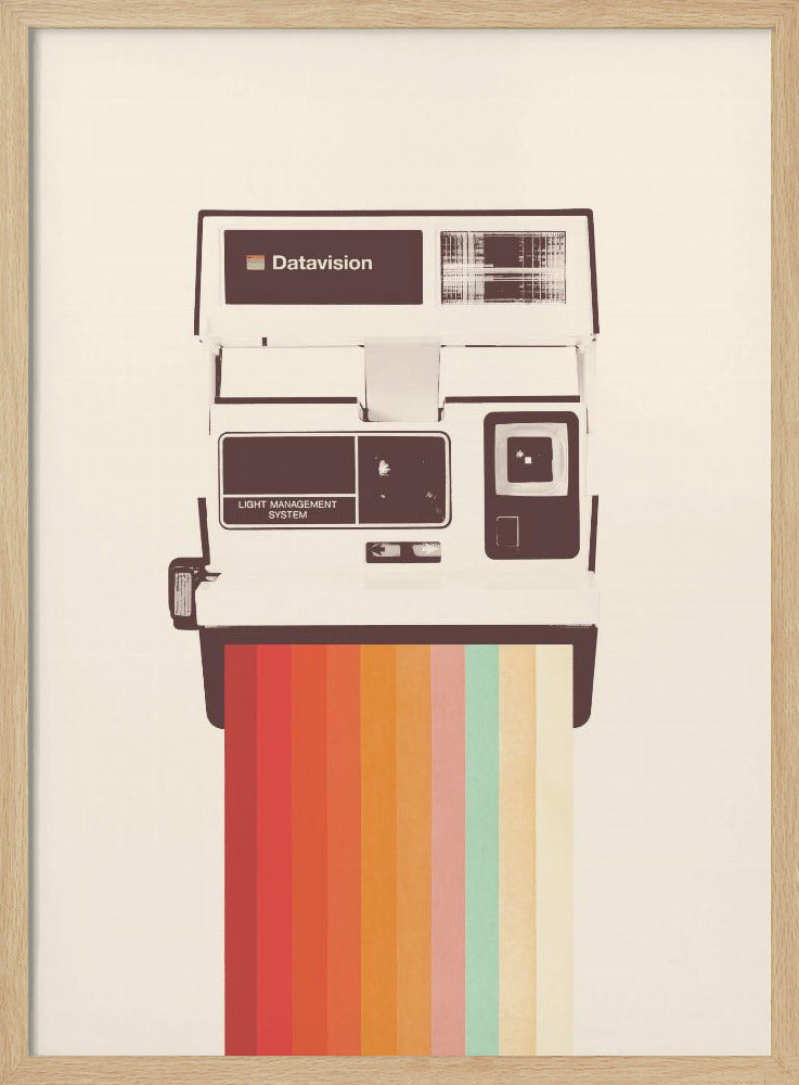 Instant Camera Rainbow | Poster