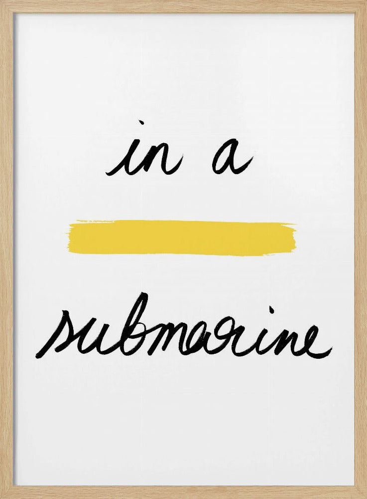 In a Yellow Submarine | Poster