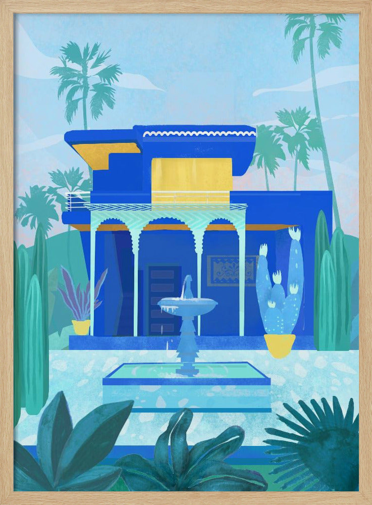 Moroccan Garden | Poster