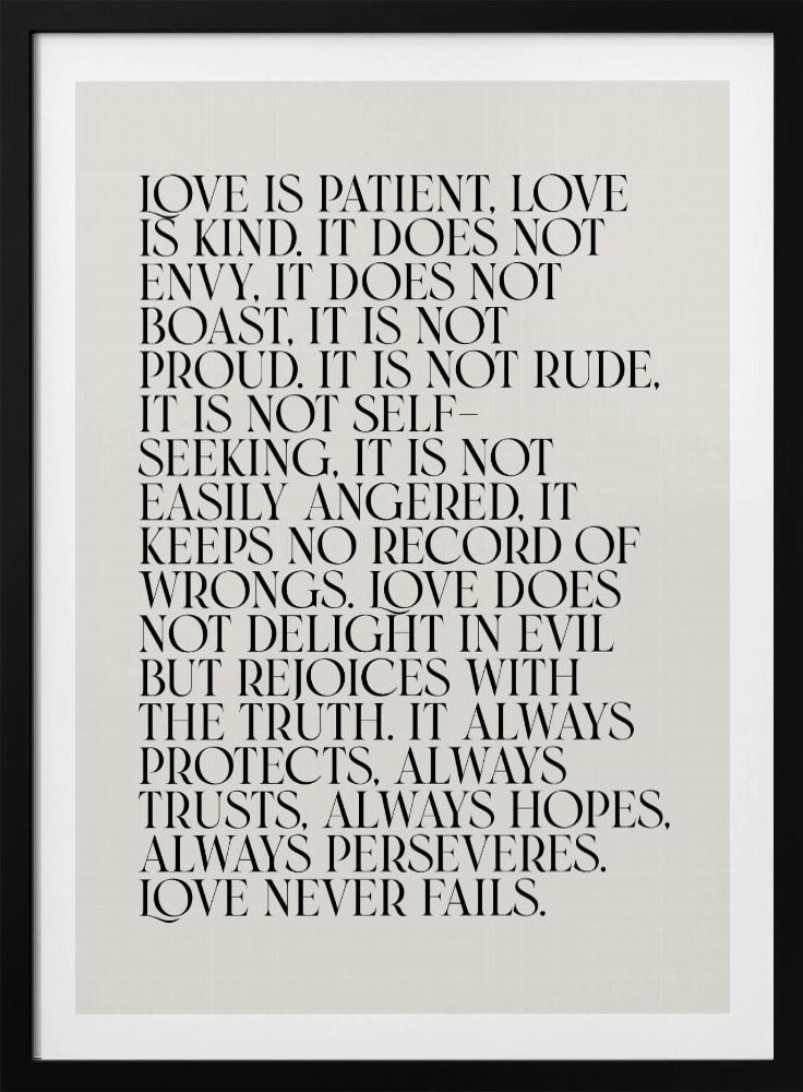 Love Is | Poster