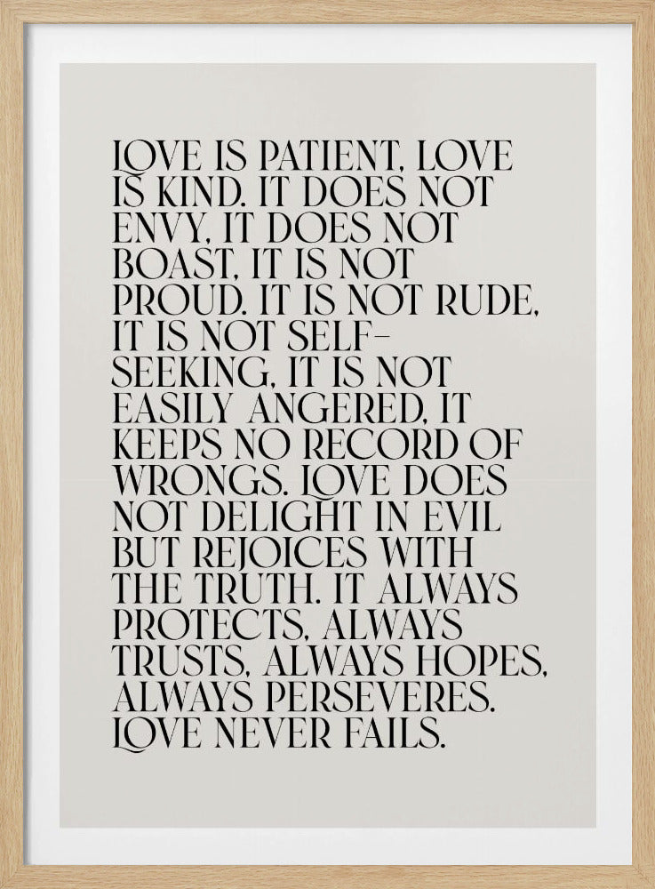 Love Is | Poster
