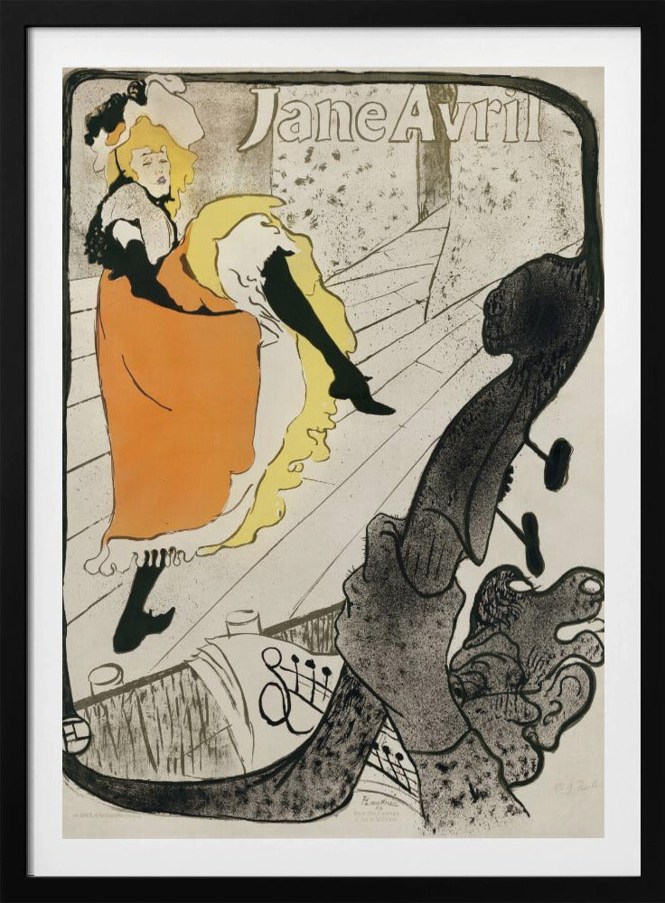 Jane Avril (1893) | Poster