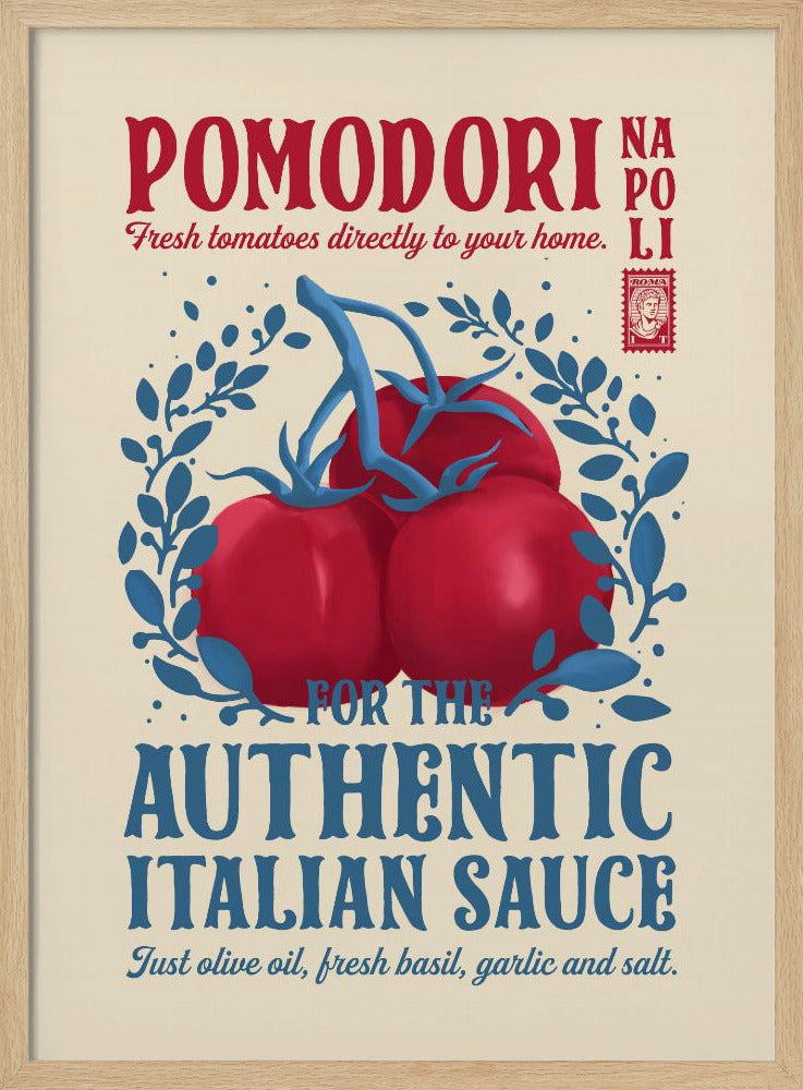 Pomodori Kitchen print | Poster