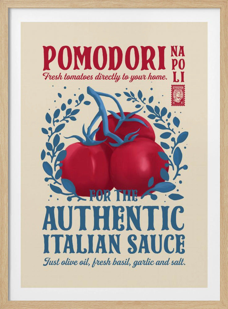 Pomodori Kitchen print | Poster
