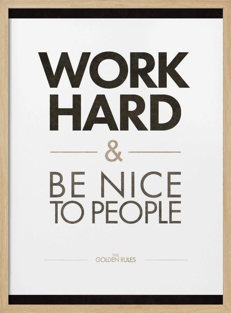 Golden Life Rules | Poster