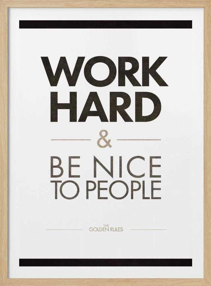 Golden Life Rules | Poster