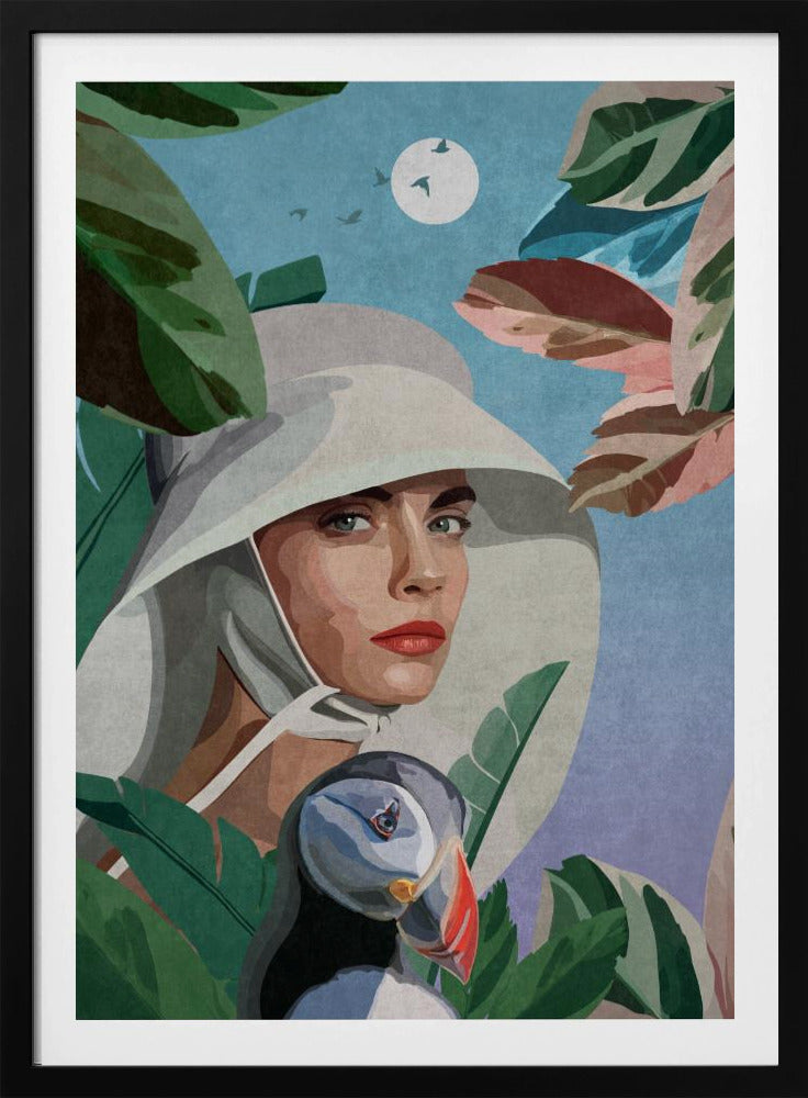 Puffin Dreamscape | Poster