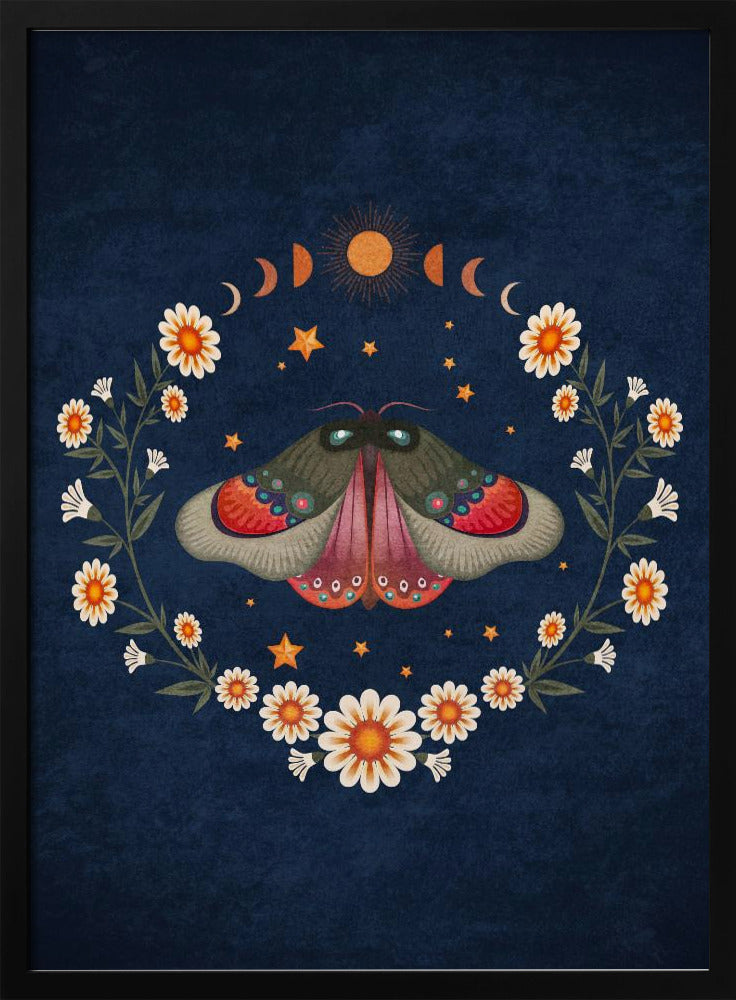 Lunar Moth Harmony | Poster