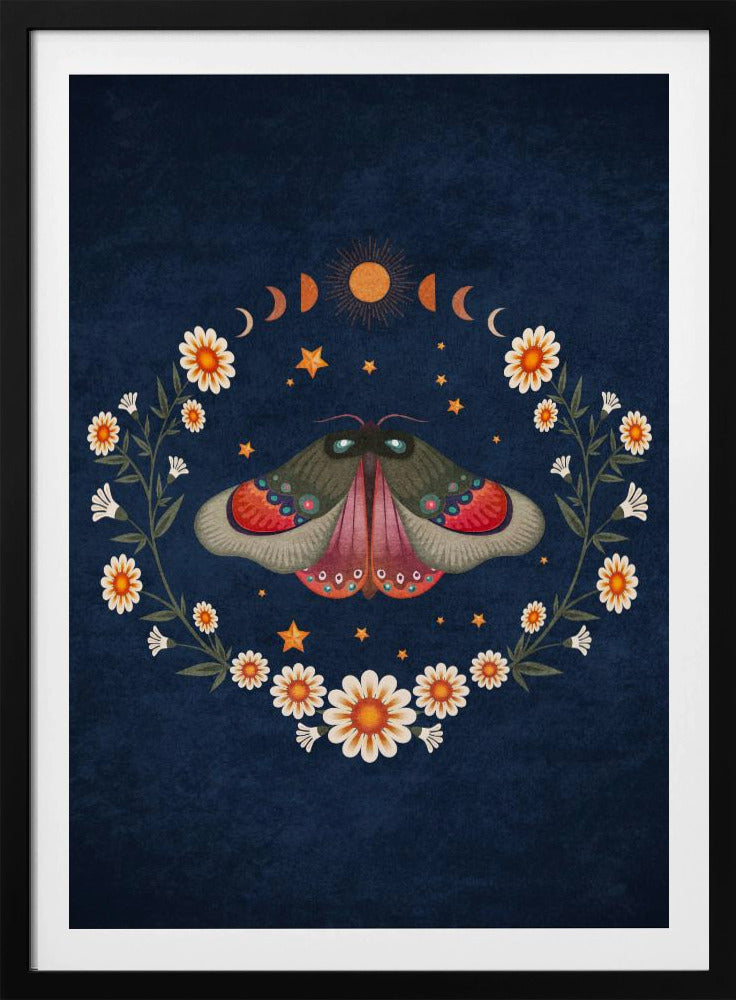 Lunar Moth Harmony | Poster