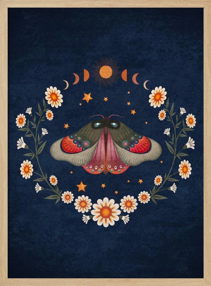 Lunar Moth Harmony | Poster