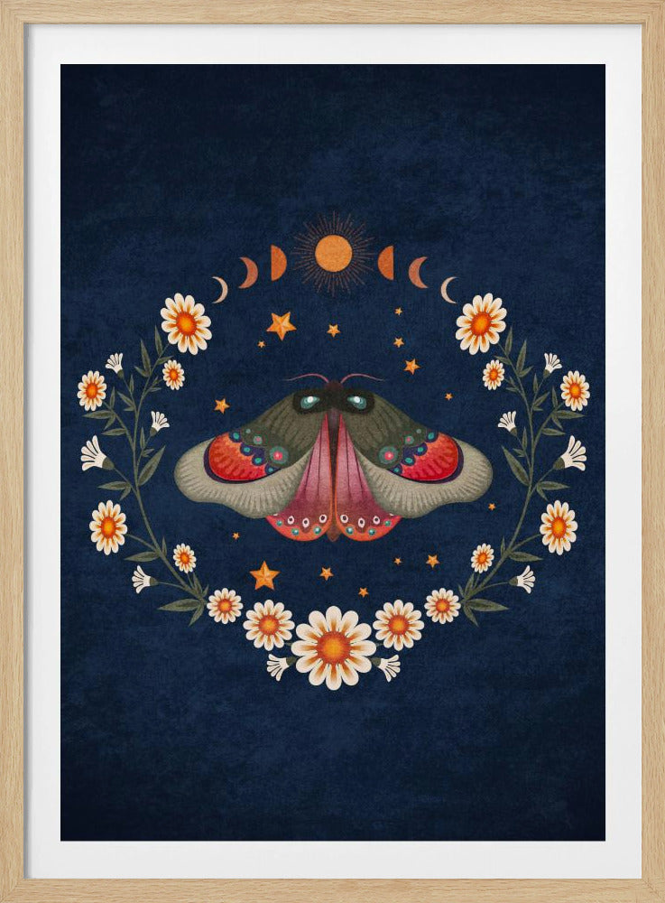 Lunar Moth Harmony | Poster