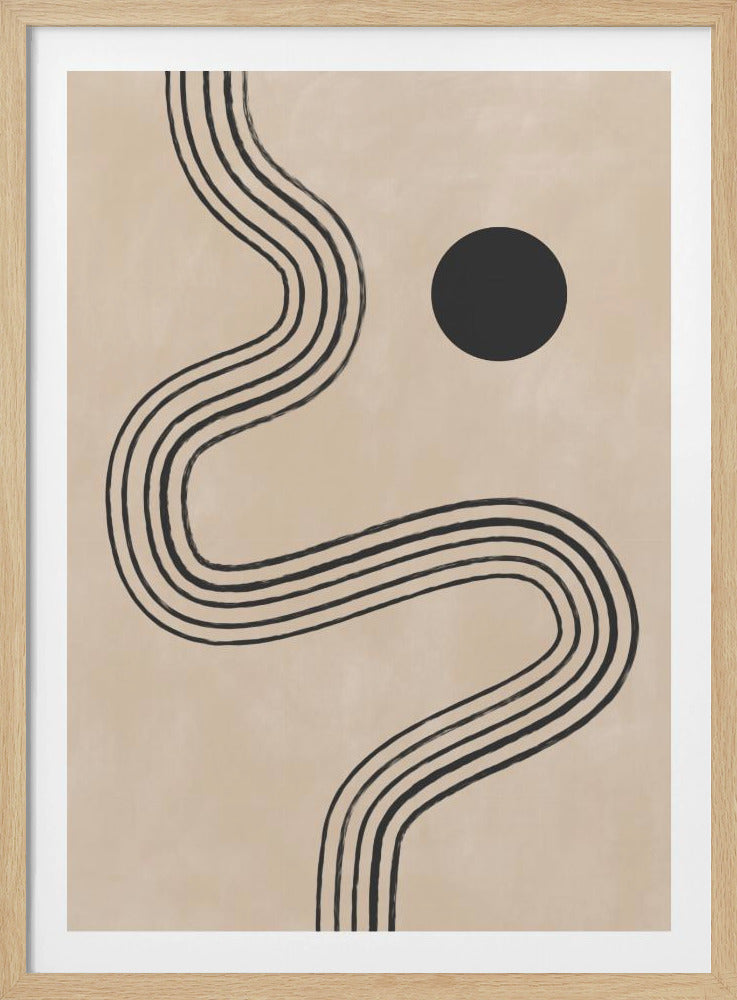 Curves and Sphere | Poster