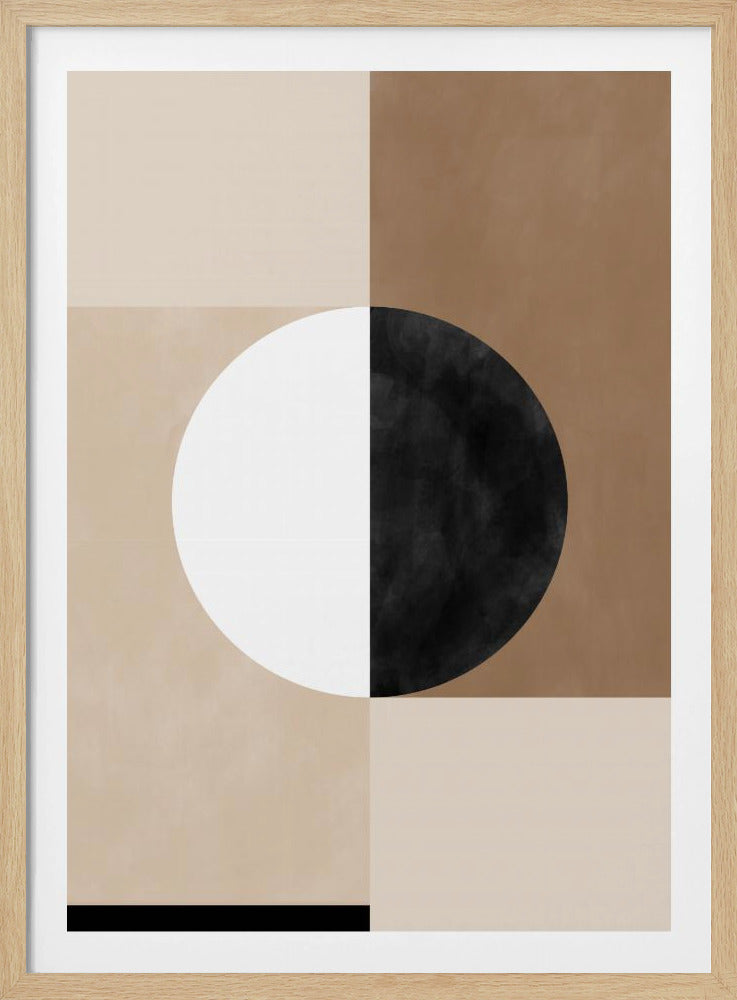 Geometric Shapes with a Central Circle | Poster