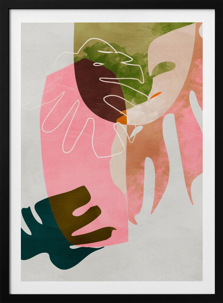 Leaves cut out | Poster