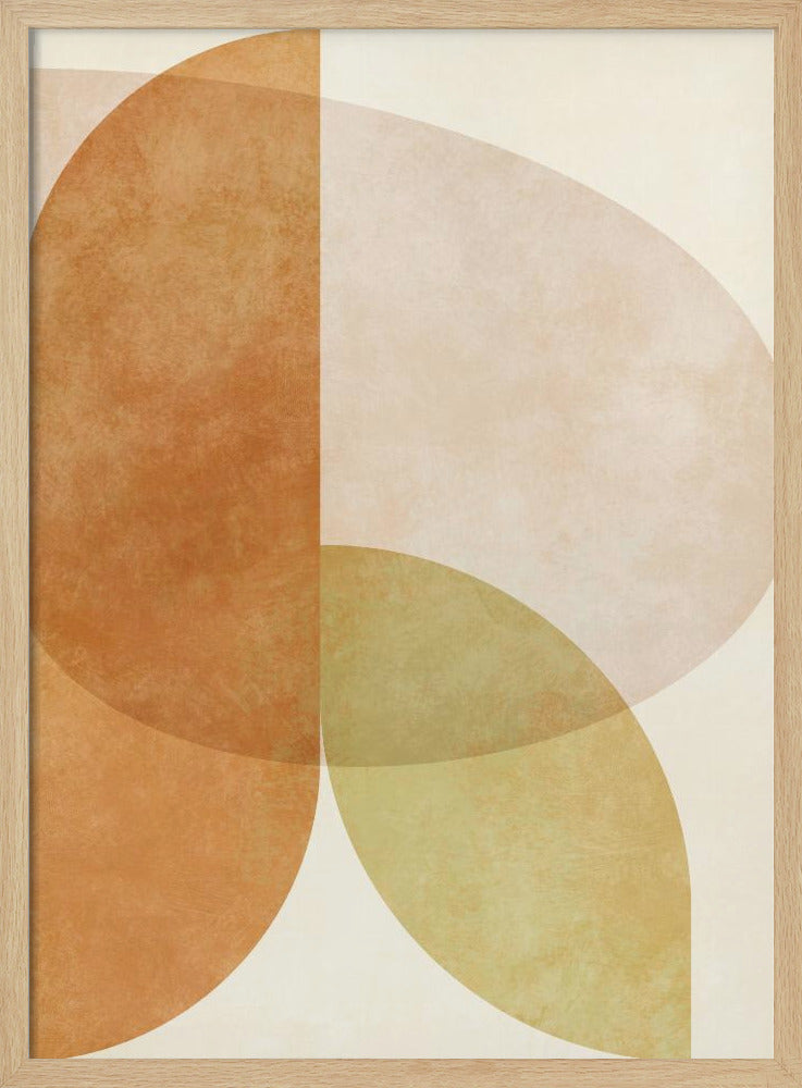 Aqua Shapes4 Kopie | Poster