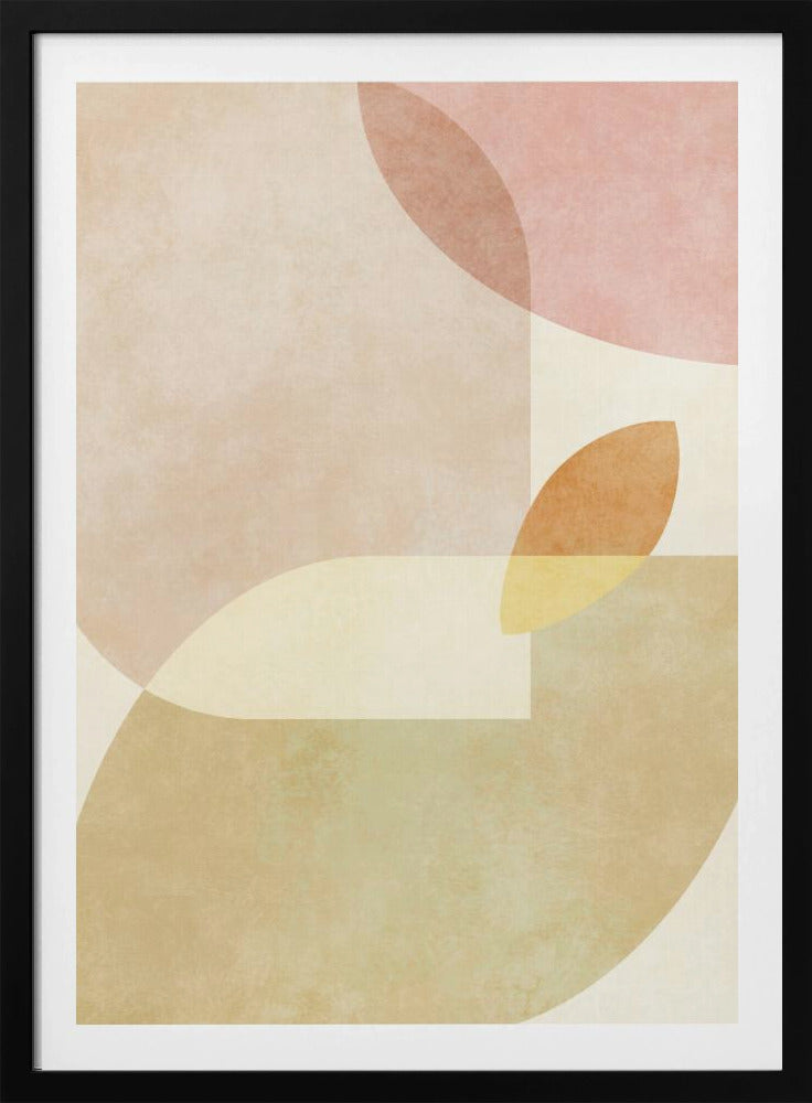 Aqua Shapes1 Kopie | Poster