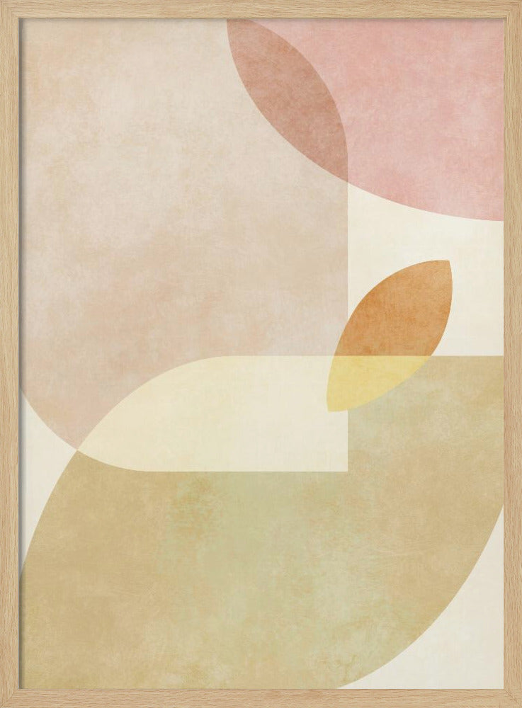 Aqua Shapes1 Kopie | Poster