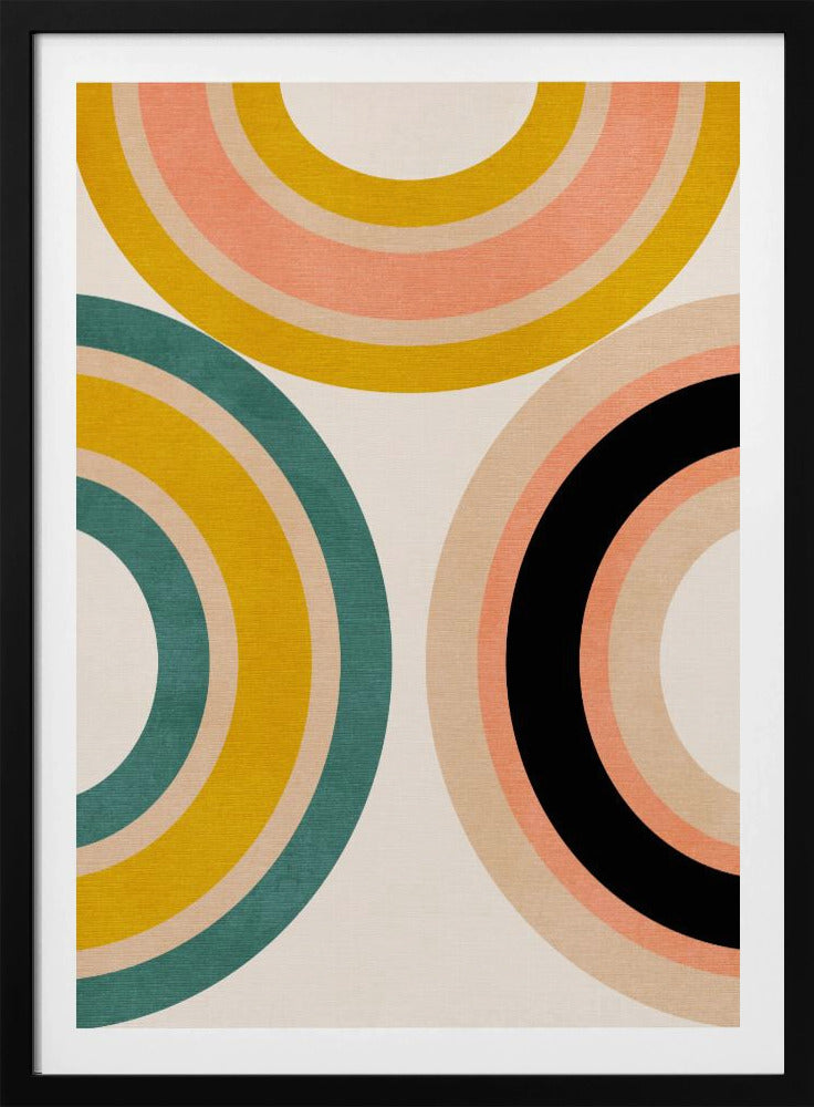 Rainbow Suns 11 Kopie | Poster