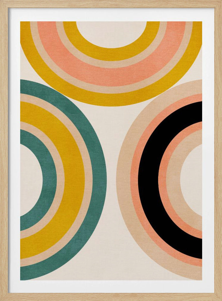 Rainbow Suns 11 Kopie | Poster