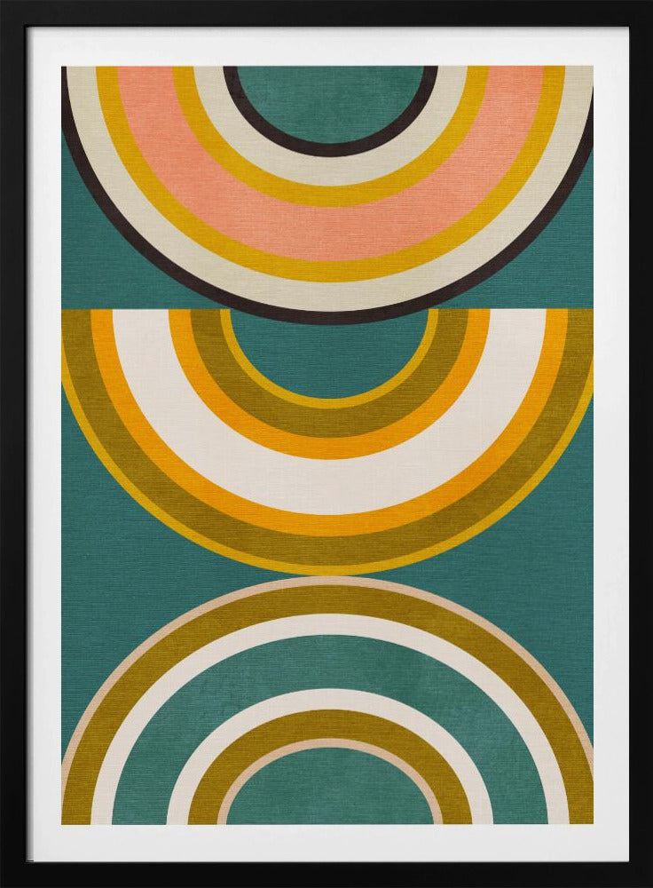 Rainbow Suns 5 Kopie | Poster