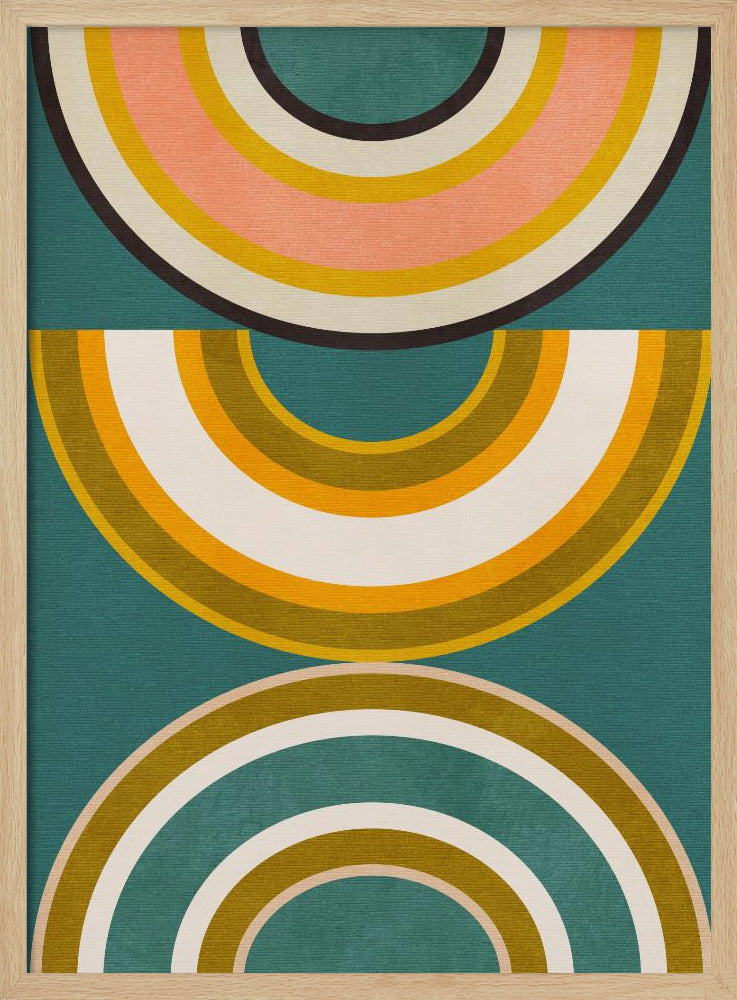 Rainbow Suns 5 Kopie | Poster