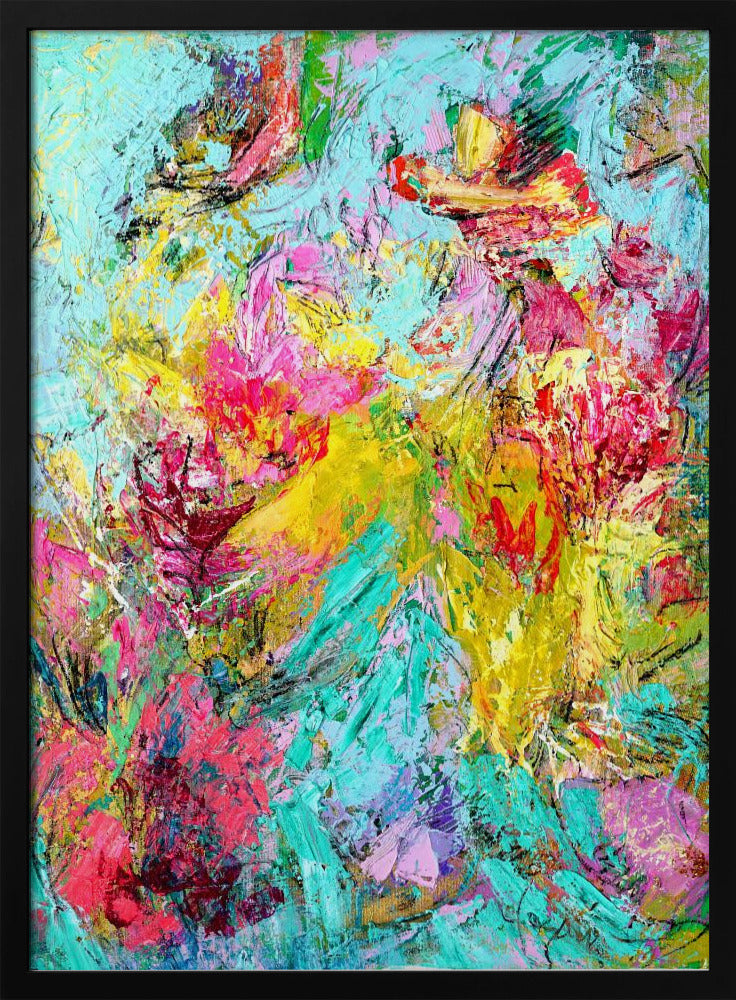 Expressionist Colorful Abstract | Poster