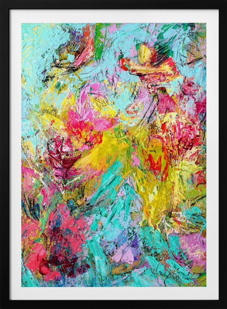 Expressionist Colorful Abstract | Poster