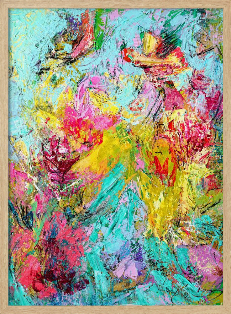 Expressionist Colorful Abstract | Poster