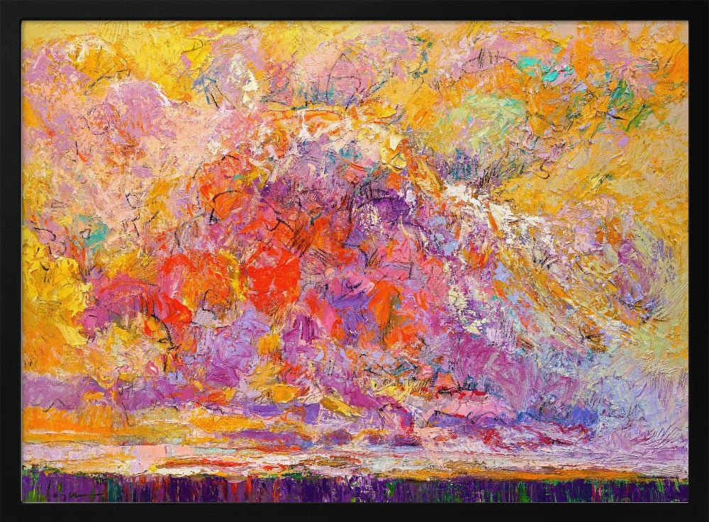 Expressionist Colorful Abstract | Poster