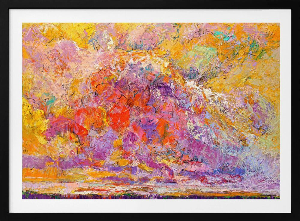Expressionist Colorful Abstract | Poster