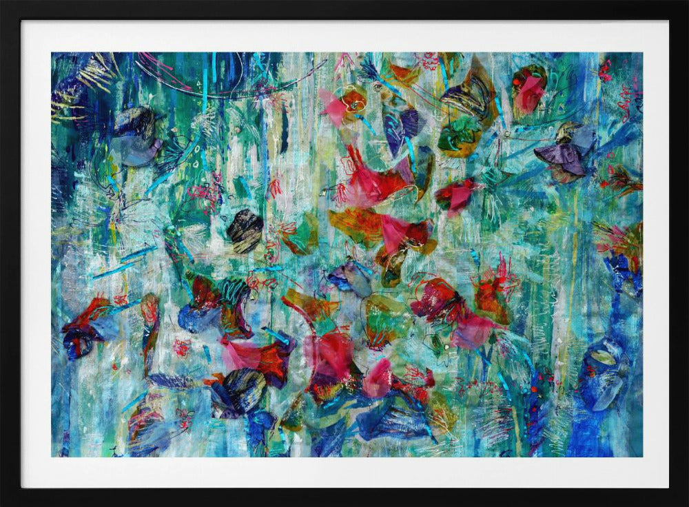 Flourishing Petal Symphony | Poster