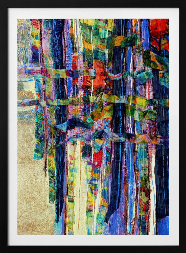 Colorful Cascade | Poster