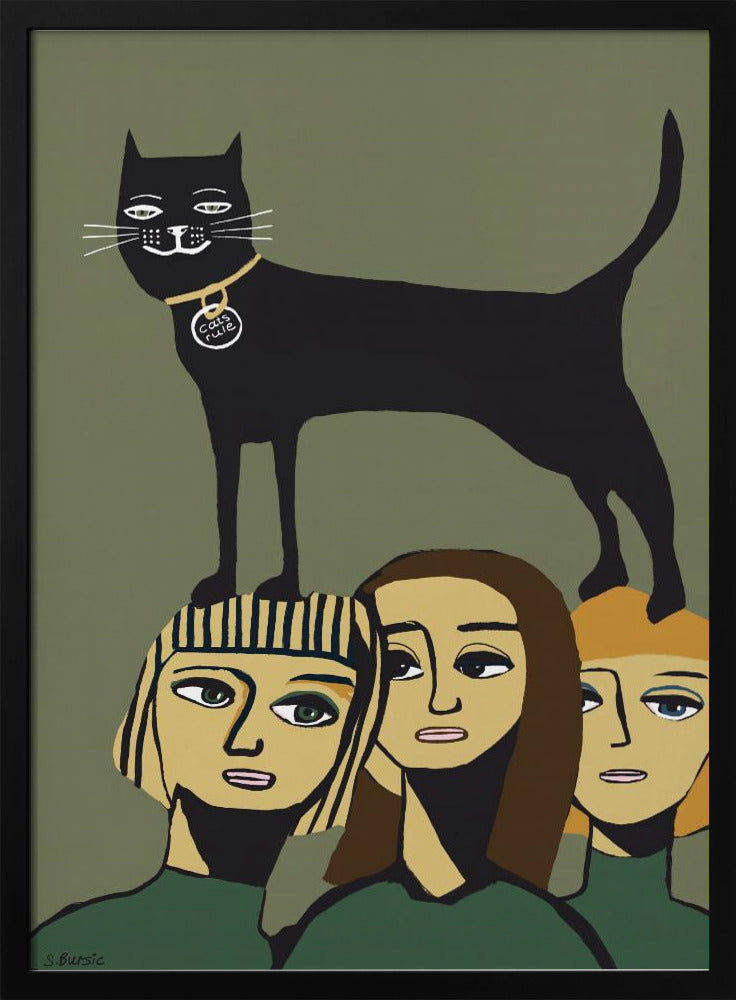 Black Cat Rules | Poster