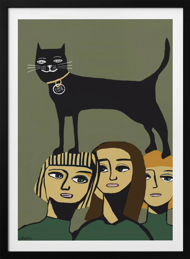 Black Cat Rules | Poster
