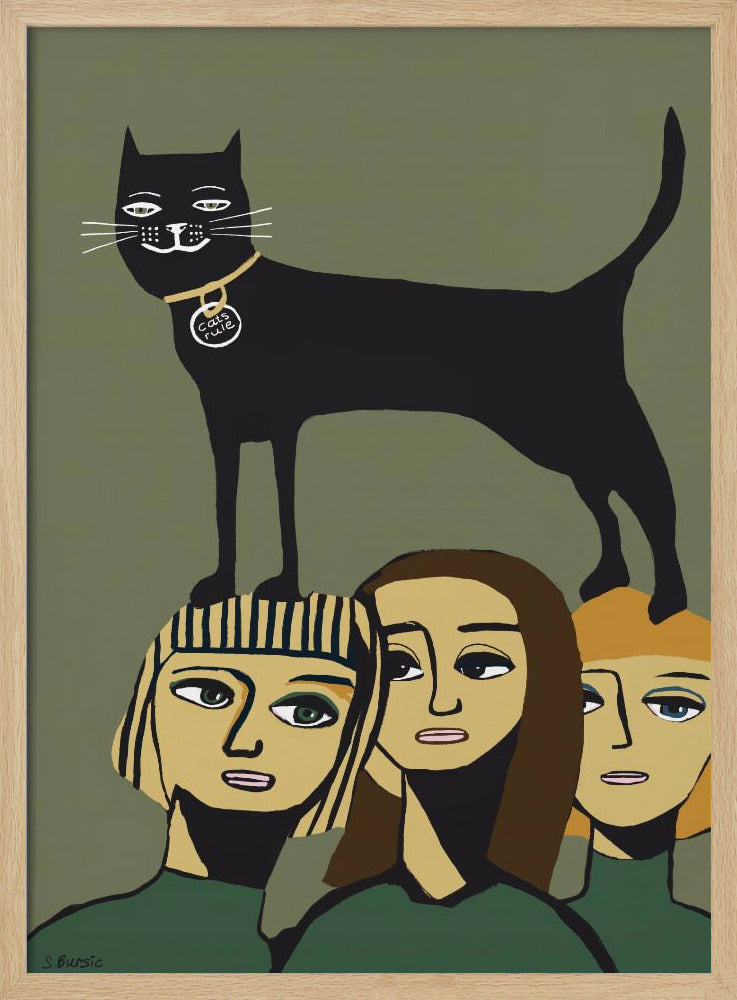 Black Cat Rules | Poster