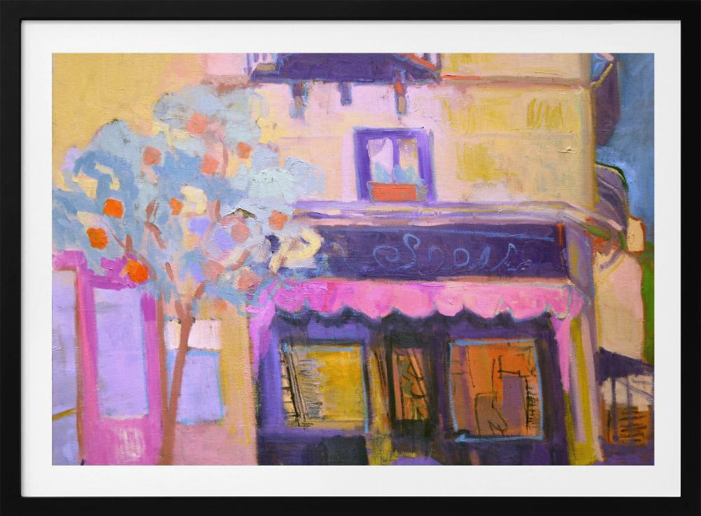 Vibrant Café Scene | Poster