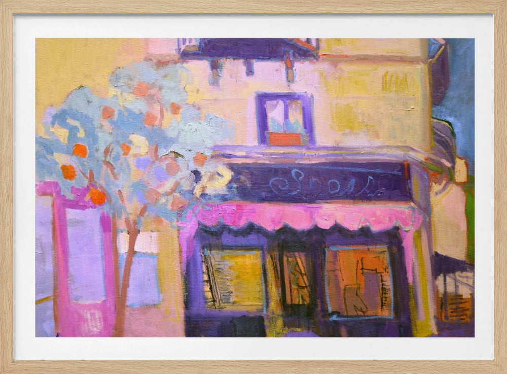 Vibrant Café Scene | Poster