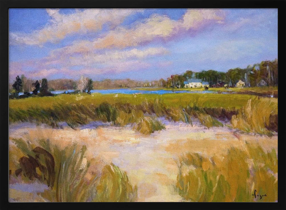 Serene Marshland View | Poster