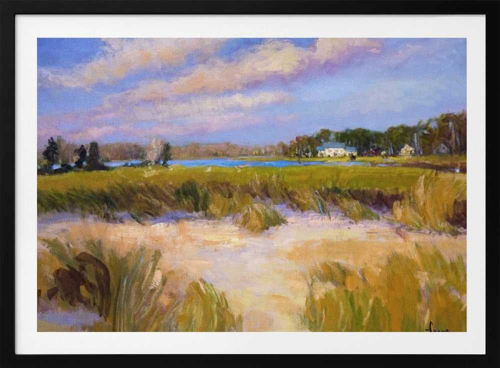 Serene Marshland View | Poster